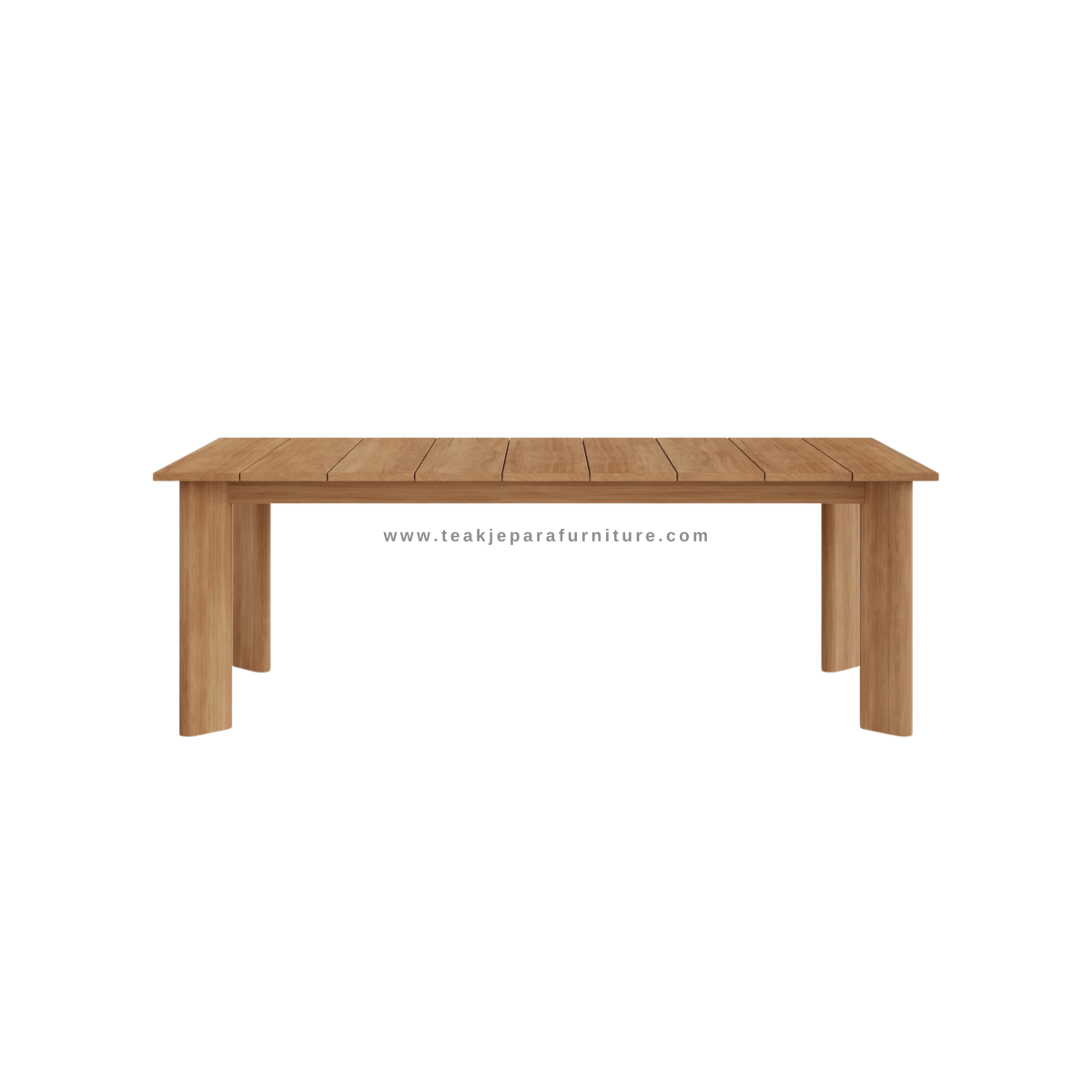 TEAK OUTDOOR CRASSPIAN FIXED TABLE