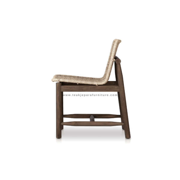 TEAK LEWWIS OUTDOOR DINING CHAIRS