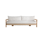 TEAK OUTDOOR HALSTON MODERN SOFA