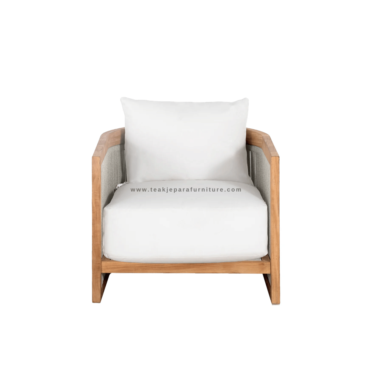 TEAK OUTDOOR ANVALON LOUNGE CHAIR