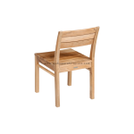 TEAK OUTDOOR BARMUDA DINING SIDE CHAIR