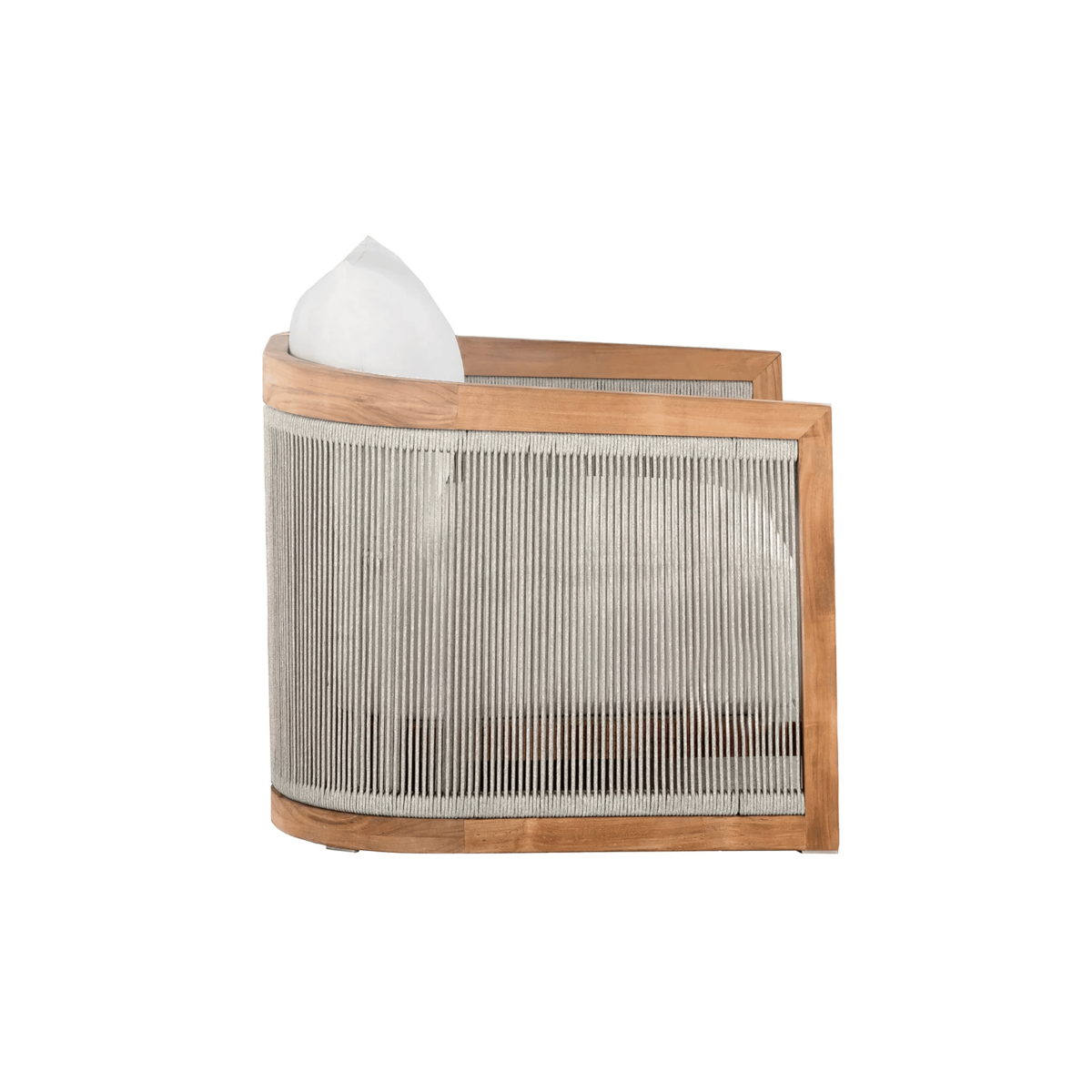 TEAK OUTDOOR ANVALON LOUNGE CHAIR