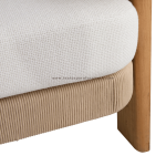 TEAK OUTDOOR HALSTON MODERN SOFA