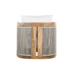 TEAK OUTDOOR ANVALON LOUNGE CHAIR