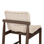 TEAK LEWWIS OUTDOOR DINING CHAIRS
