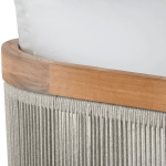 TEAK OUTDOOR ANVALON LOUNGE CHAIR