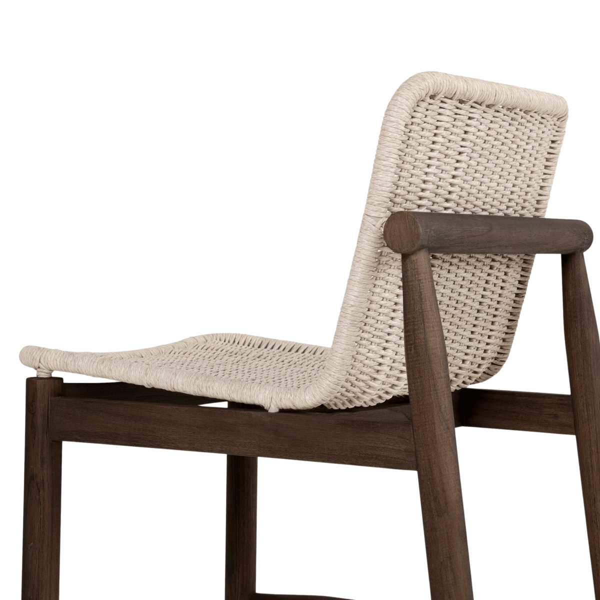TEAK LEWWIS OUTDOOR DINING CHAIRS