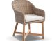teak wicker dining chair