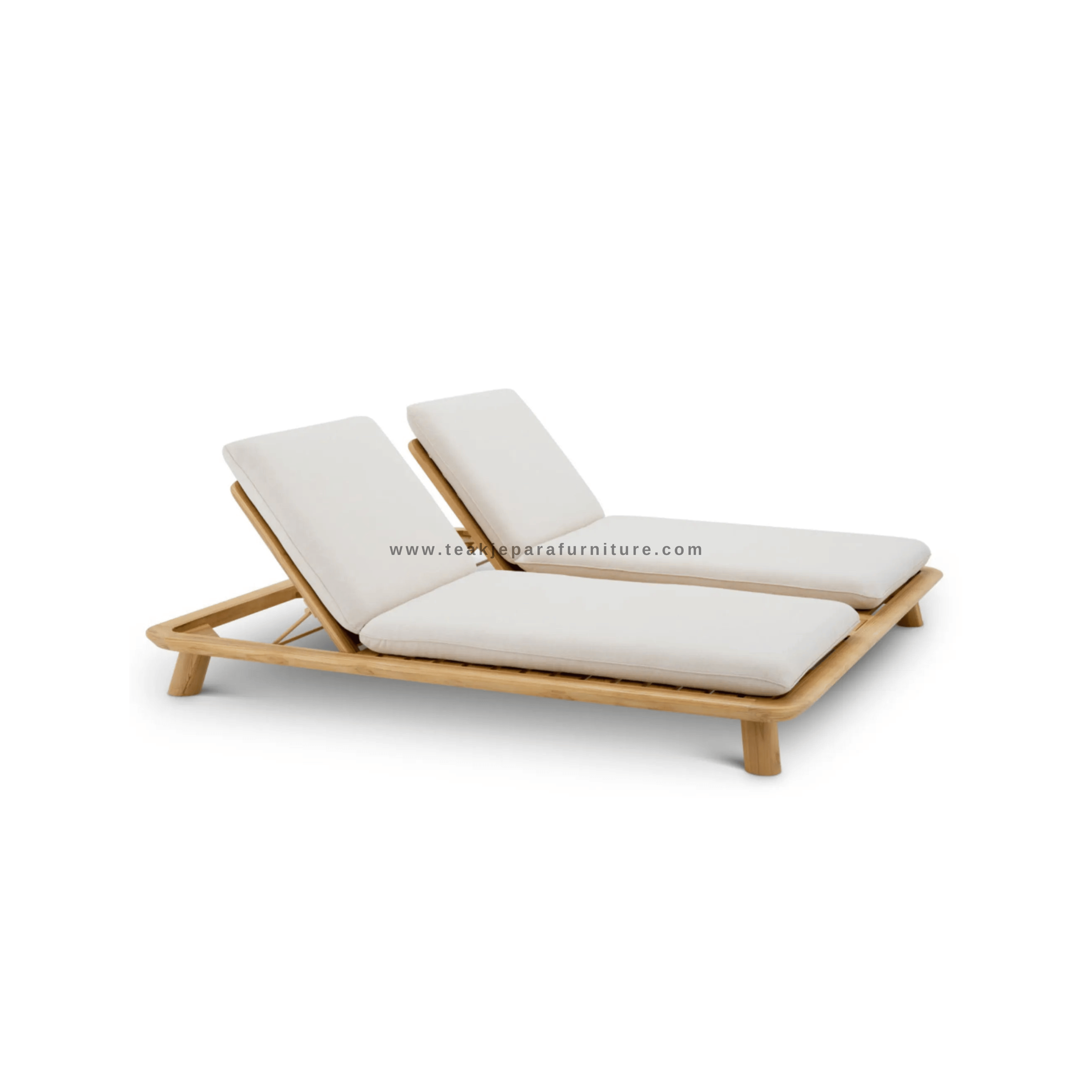 TEAK OUTDOOR WRESTON DOUBLE SUN LOUNGER TEAK OUTDOOR WRESTON DOUBLE SUN LOUNGER