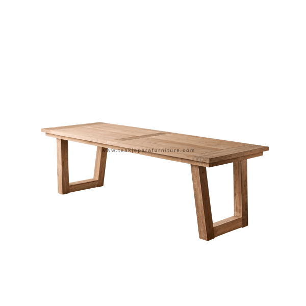 TEAK KENDARA RECLAIMED TABLE 260 CM