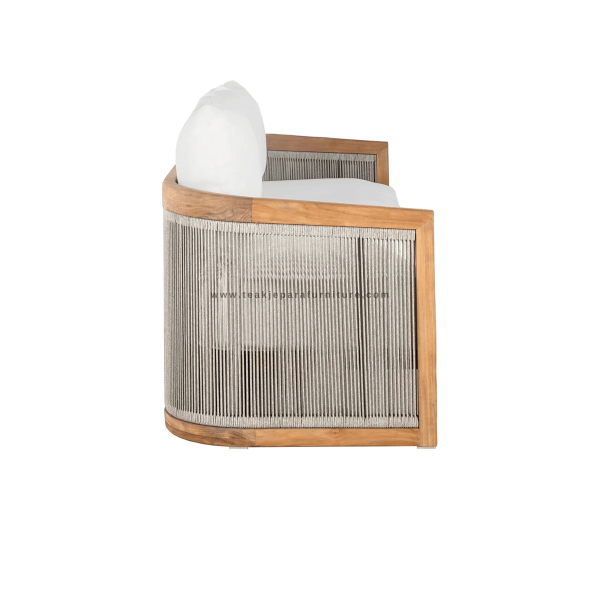 TEAK OUTDOOR ANVALON 3 SEATER SOFA