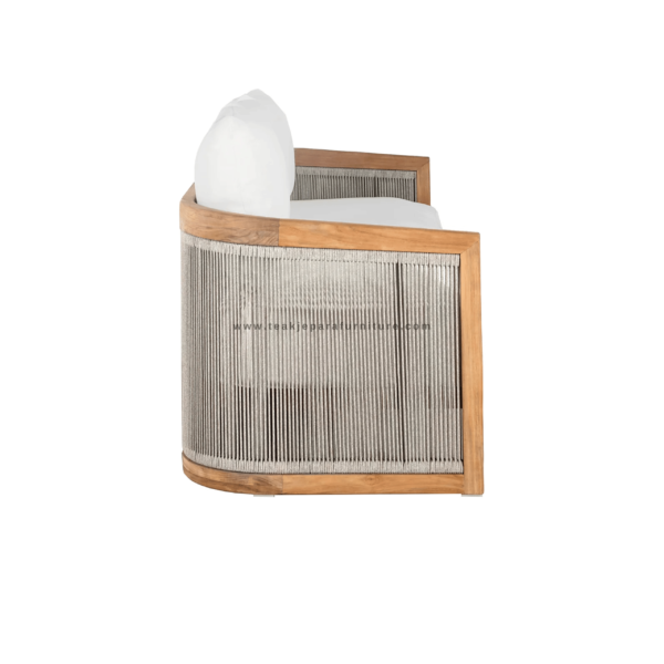 TEAK OUTDOOR ANVALON 3 SEATER SOFA