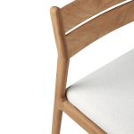 TEAK OUTDOOR JACKY SIDE CHAIR