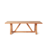 TEAK OUTDOOR MEDERA FIXED TABLE