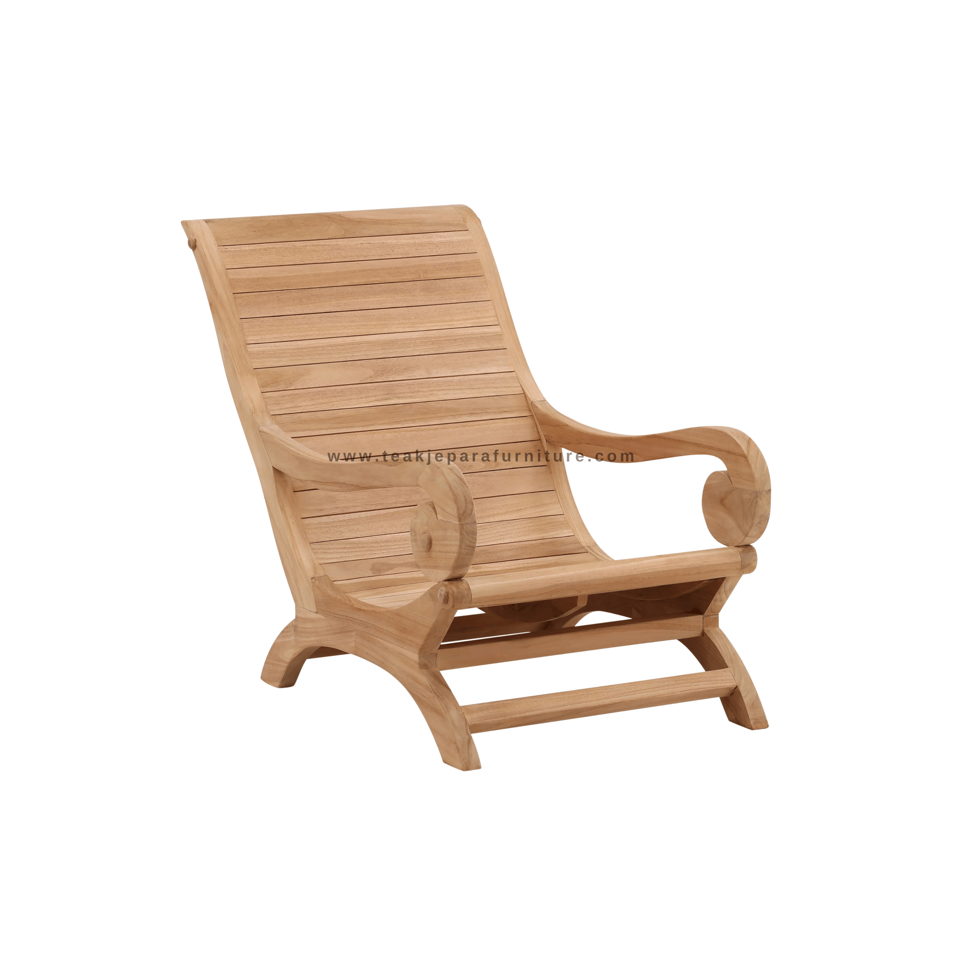 TEAK OUTDOOR THOMAS LOUNGE CHAIRS