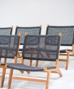 TEAK OUTDOOR AMALFI LOUNGE CHAIRS