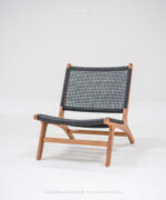 TEAK OUTDOOR AMALFI LOUNGE CHAIRS