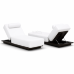 Teak Outdoor Velora Sun Lounger