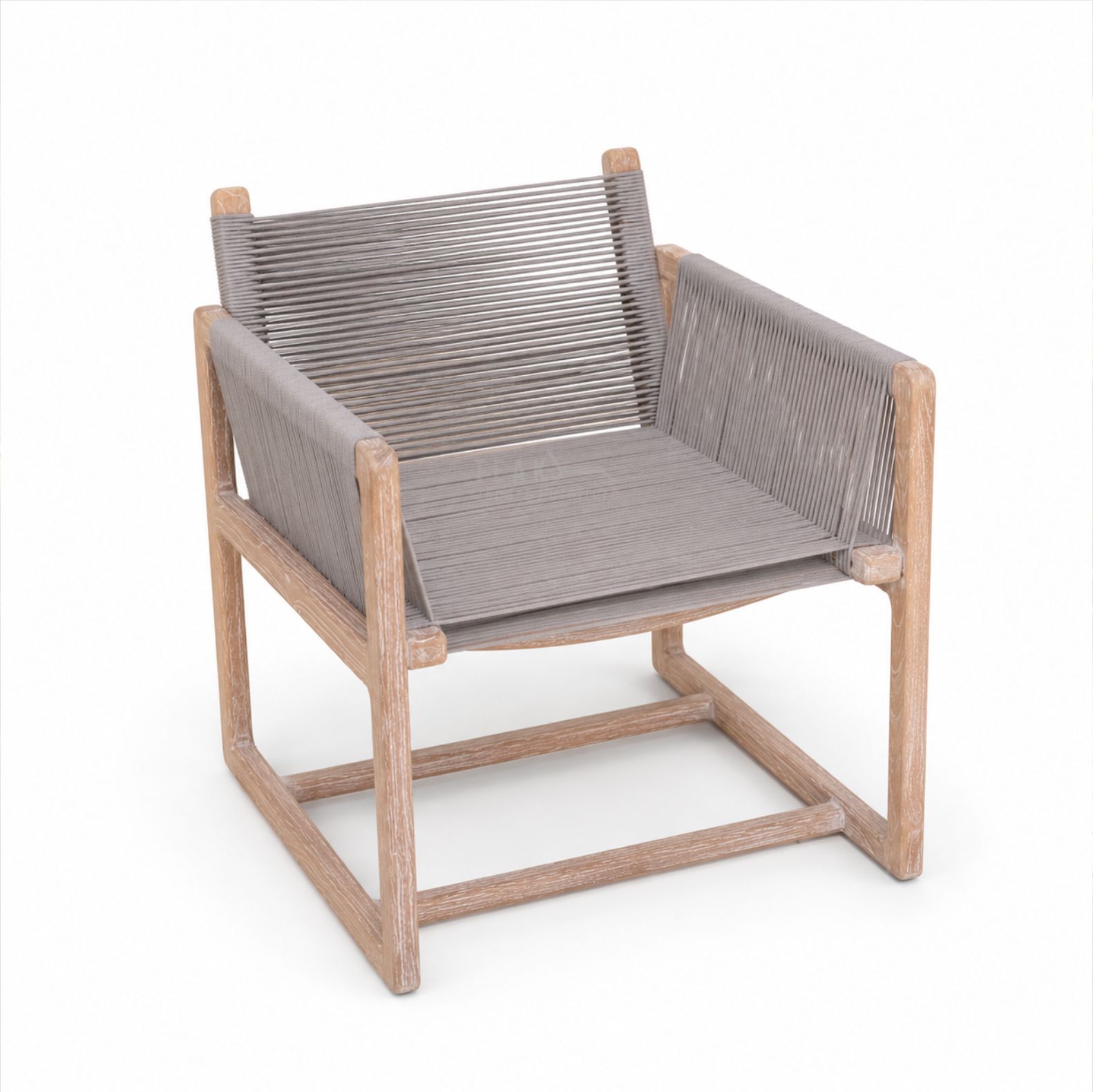 Teak Outdoor Santorini Rope Armchair Teak Outdoor Santorini Rope Armchair