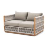 Teak Outdoor Velora Woven Sofa