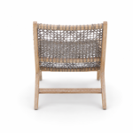 Teak Outdoor Santorini Rope Lounge Chair