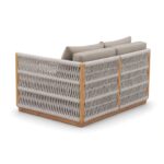 Teak Outdoor Velora Woven Sofa