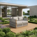 Teak Outdoor Velora Woven Sofa