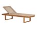 teak garden sun lounger