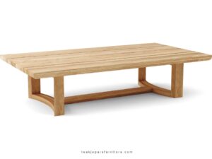 teak patio coffee table