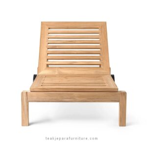 Teak Patio Sun Lounger