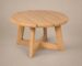 teak wood coffee table round
