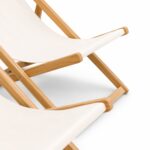 Teak Outdoor Orian Folding Lounger Chair