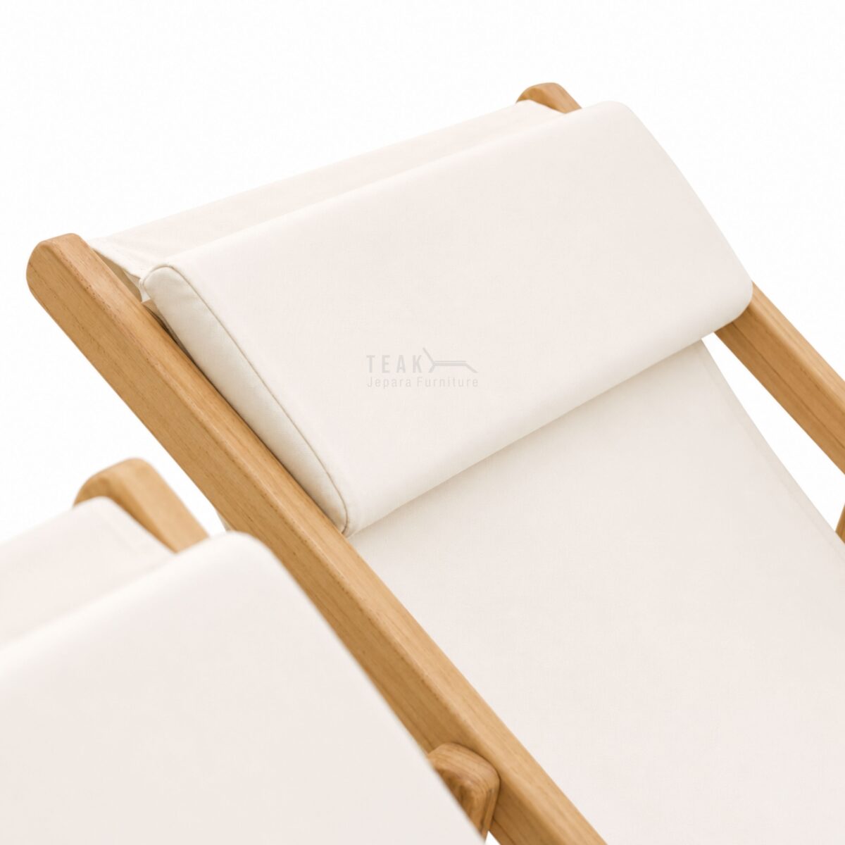 Teak Outdoor Orian Folding Lounger Chair