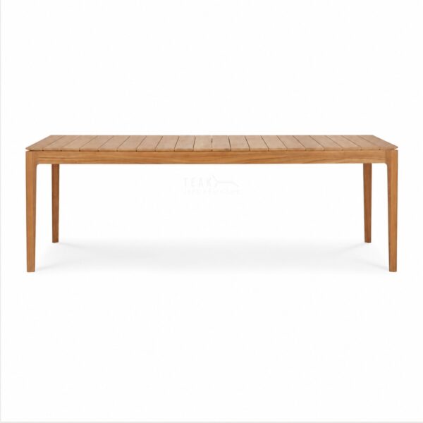 Teak Outdoor Recta Boat Dining Table