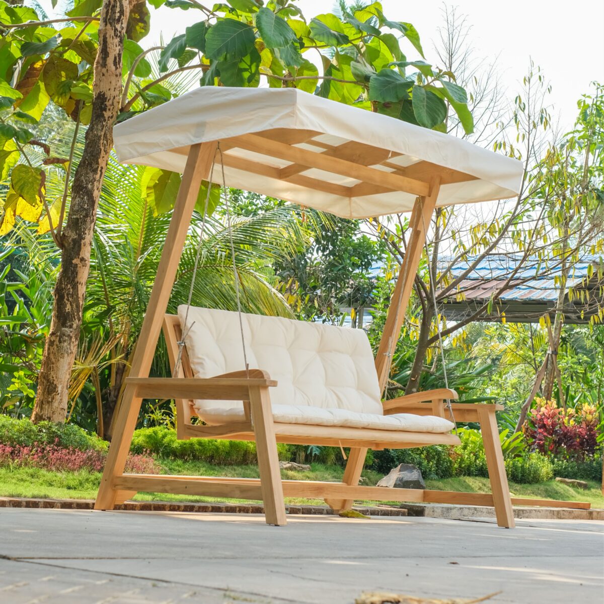 Teak Outdoor Montera Garden Swing