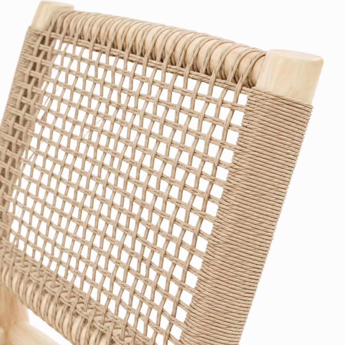 Teak Outdoor Taven Woven Lounge Chair