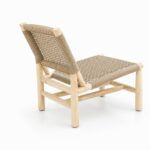 Teak Outdoor Taven Woven Lounge Chair