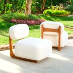 Teak Outdoor Avora Lounge Chair