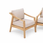TEAK OUTDOOR AVENZA OUTDOOR SOFA SET - Image 5