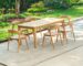 solid wood dining sets