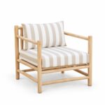 Teak Outdoor Cavaro Lounge Chair