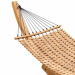 Teak Outdoor Solano Wooden Hammock Lounge