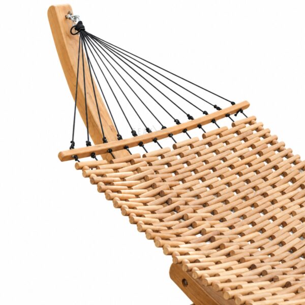 Teak Outdoor Solano Wooden Hammock Lounge