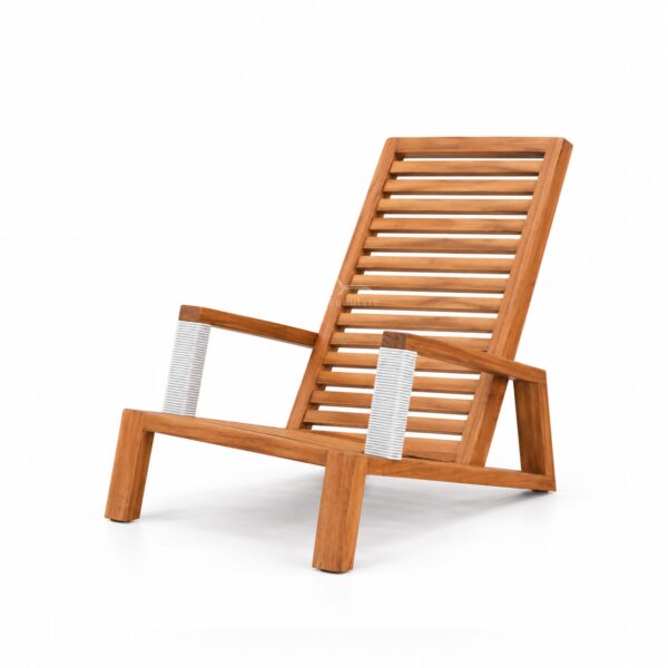 Teak Outdoor Solvano Lounge Chair
