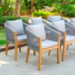Teak Outdoor Diva Dining Chair