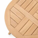 Teak Outdoor Valora Folding Side Table