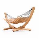 Teak Outdoor Solano Wooden Hammock Lounge