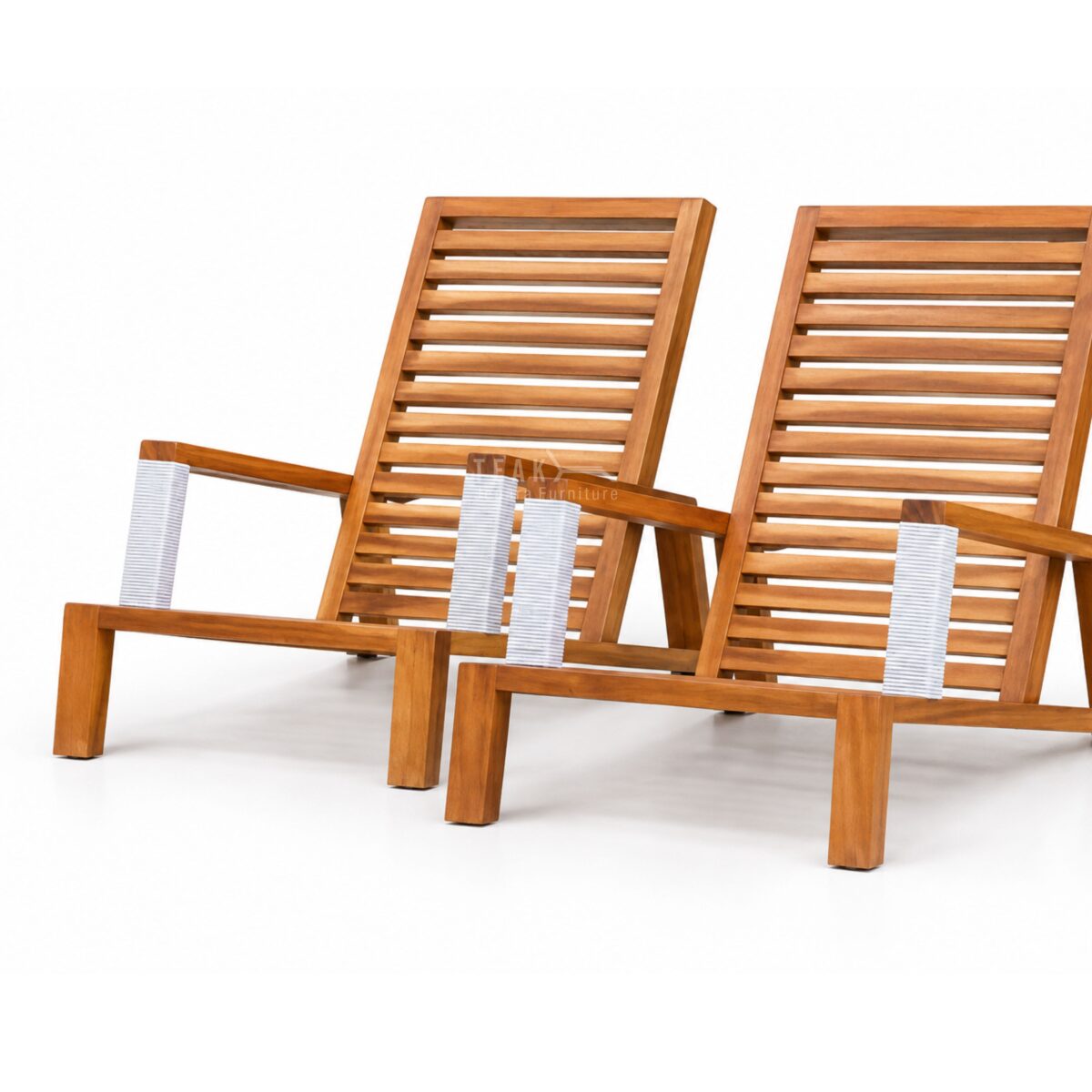 Teak Outdoor Solvano Lounge Chair