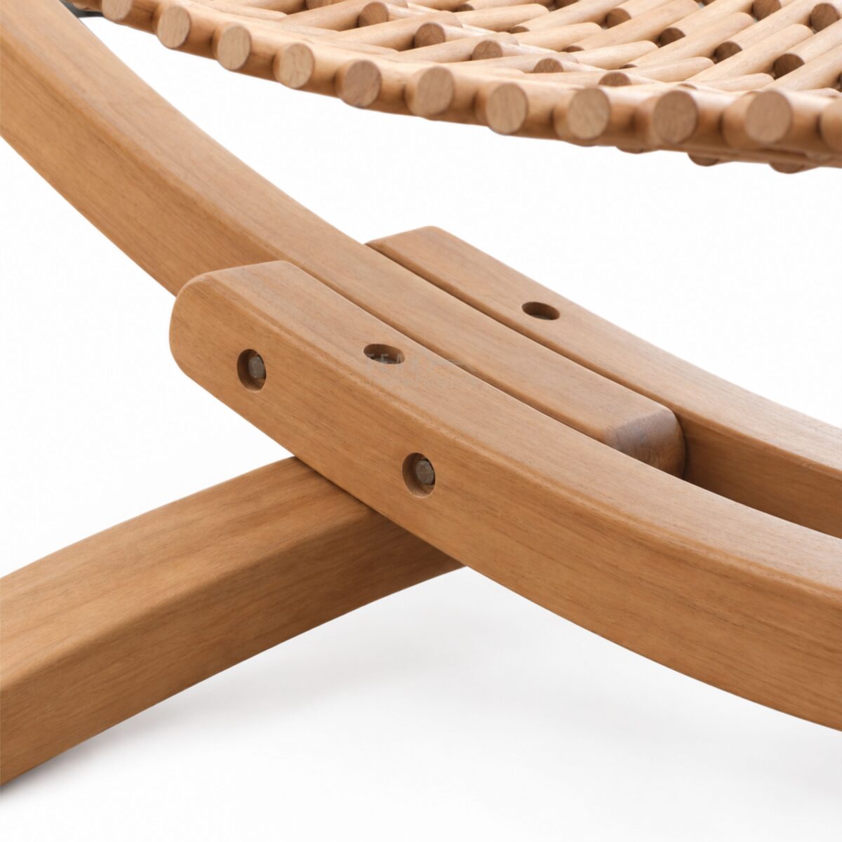 Teak Outdoor Solano Wooden Hammock Lounge