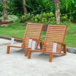 Teak Outdoor Solvano Lounge Chair
